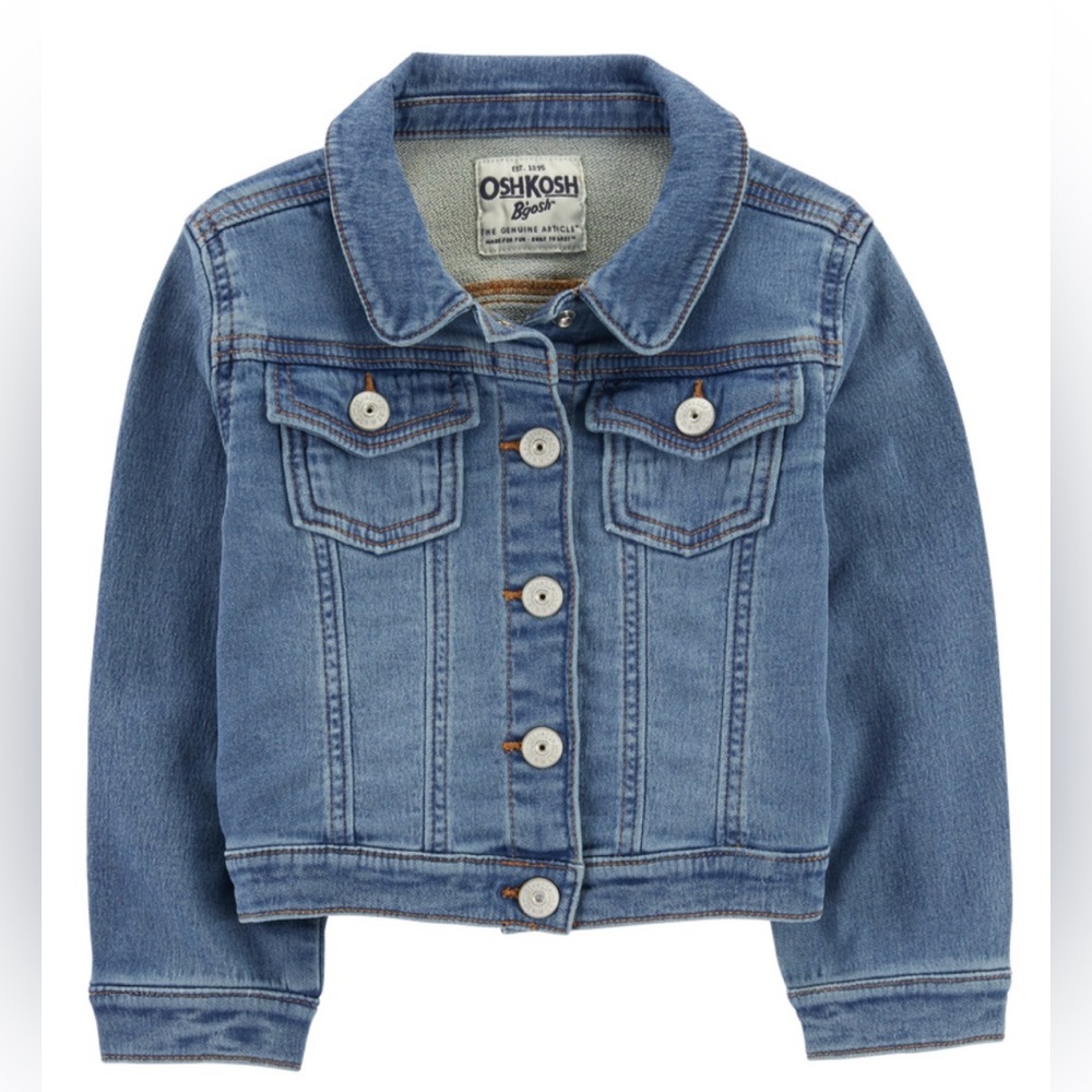 OshKosh B'gosh Toddler Classic Knit-Like Denim Jacket